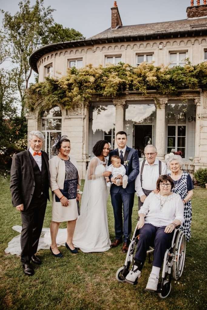 Photos du vin d’honneur au Château d’Aubry – ambiance élégante et festive