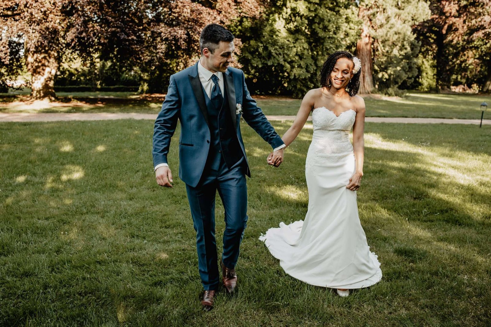 Photographe Mariage Valenciennes : séance couple au château d'Aubry