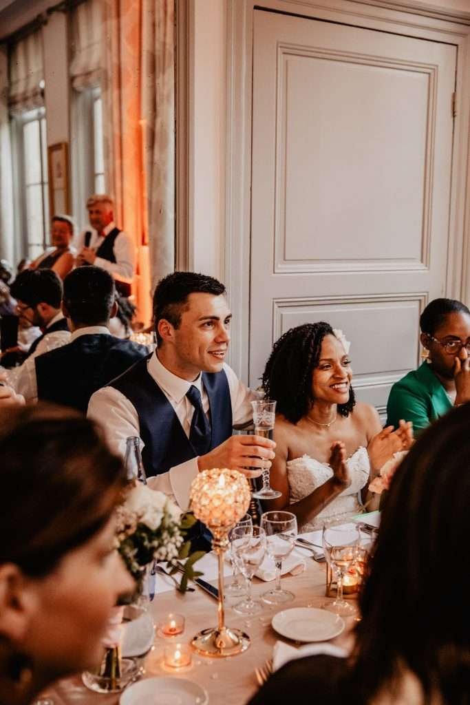 Photos du vin d’honneur au Château d’Aubry – ambiance élégante et festive