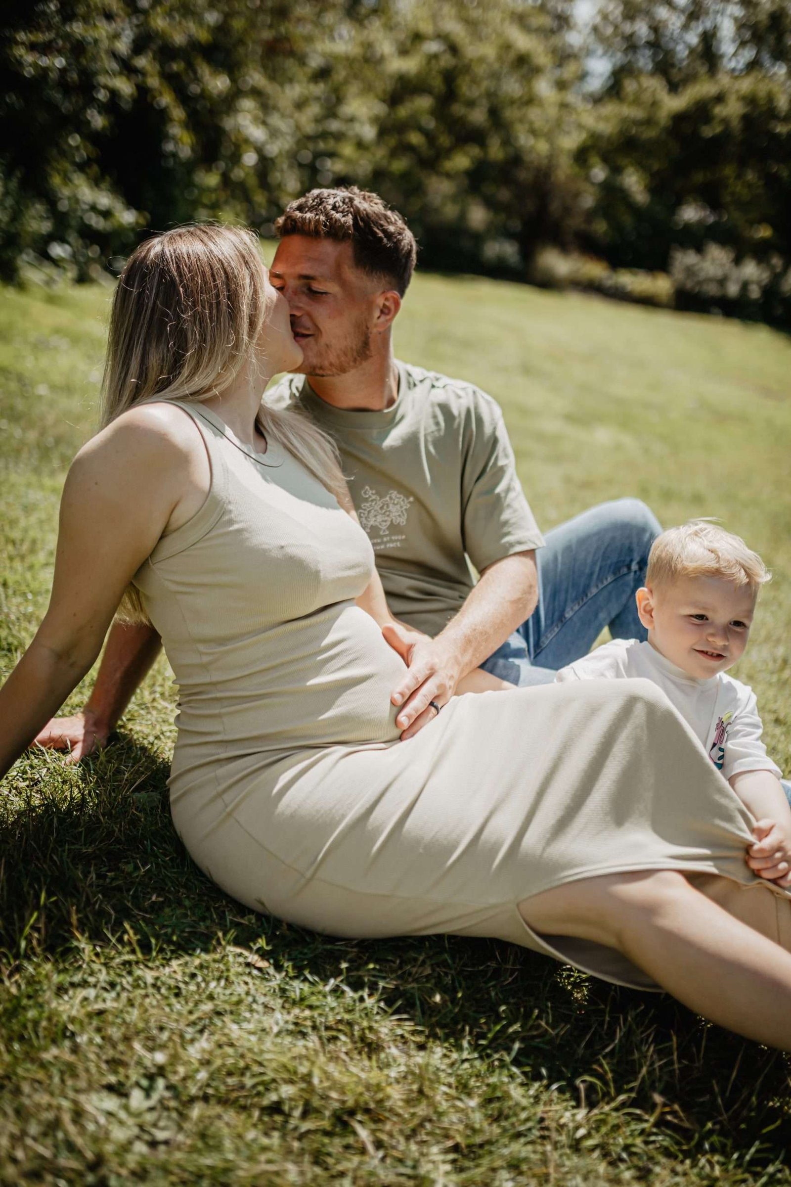 séance photo grossese à lille famille ensemble