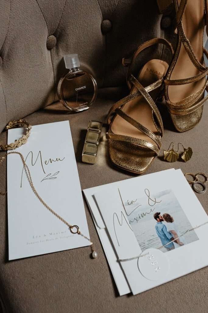 Photo des préparatifs du mariage - photo des détails