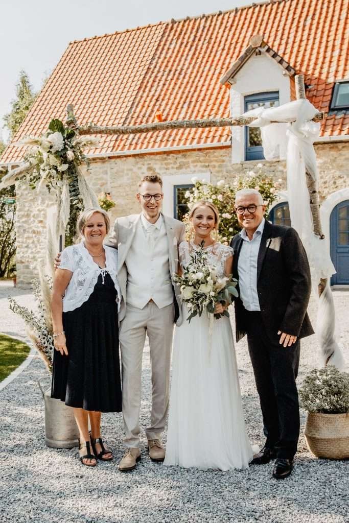 Mariage à la Maloterie - photos pendant le vin d'honneur