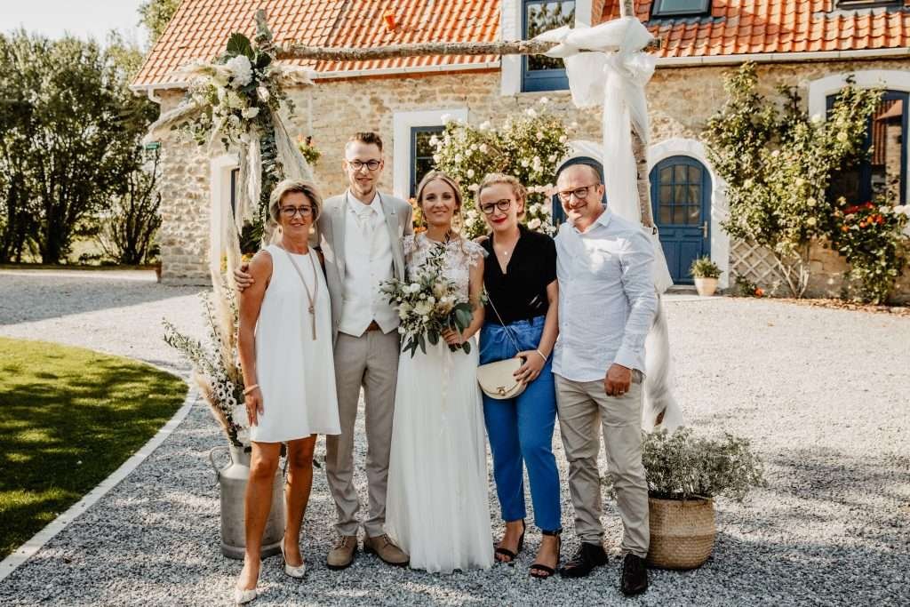 Mariage à la Maloterie - photos pendant le vin d'honneur