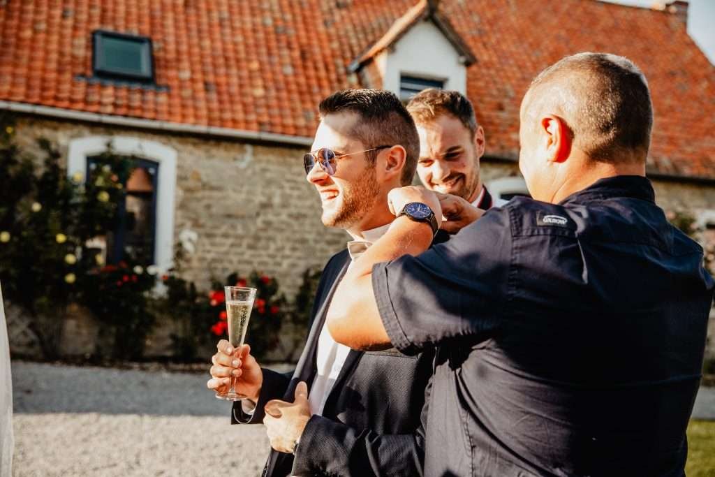 Mariage à la Maloterie - photos pendant le vin d'honneur