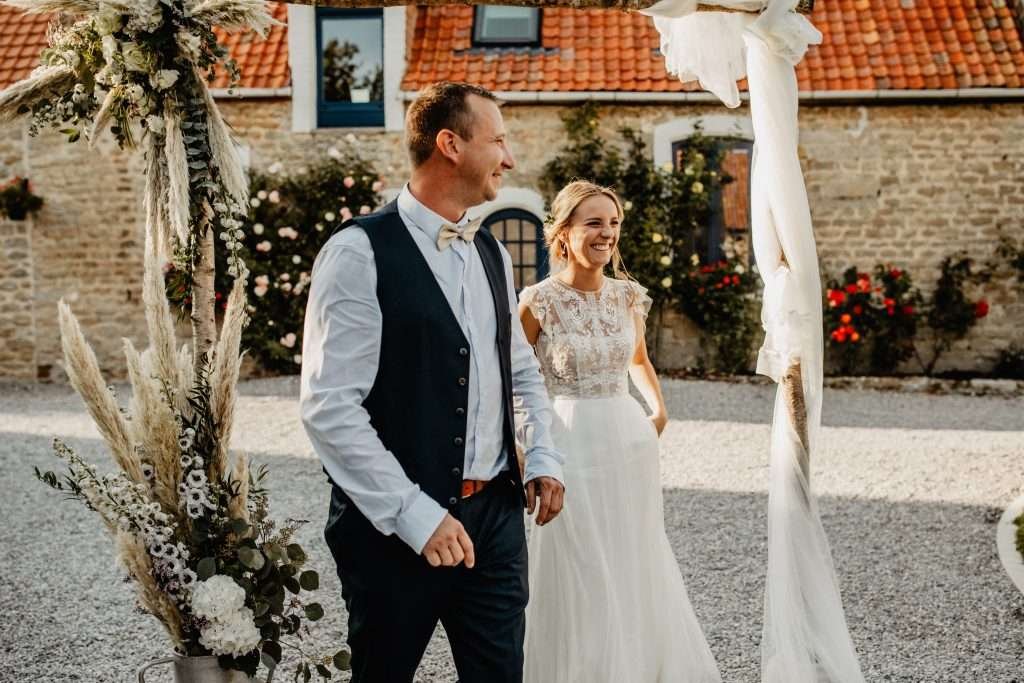 Mariage à la Maloterie - photos pendant le vin d'honneur