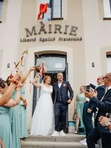 photo mairie pour mariage à Wargnies le grand dans l'avesnois par Kassie Tuba Photography